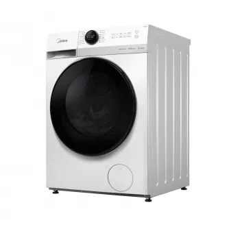 Pralka Midea MF200W80WB/W-HR, ładowanie od przodu, 8 kg, 1400 obr./min, LCD, para, szerokość 60 cm