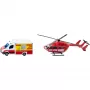 Zestaw zabawek Usorteret Siku Mercedes-Benz Rescue Van and Helicopter model set