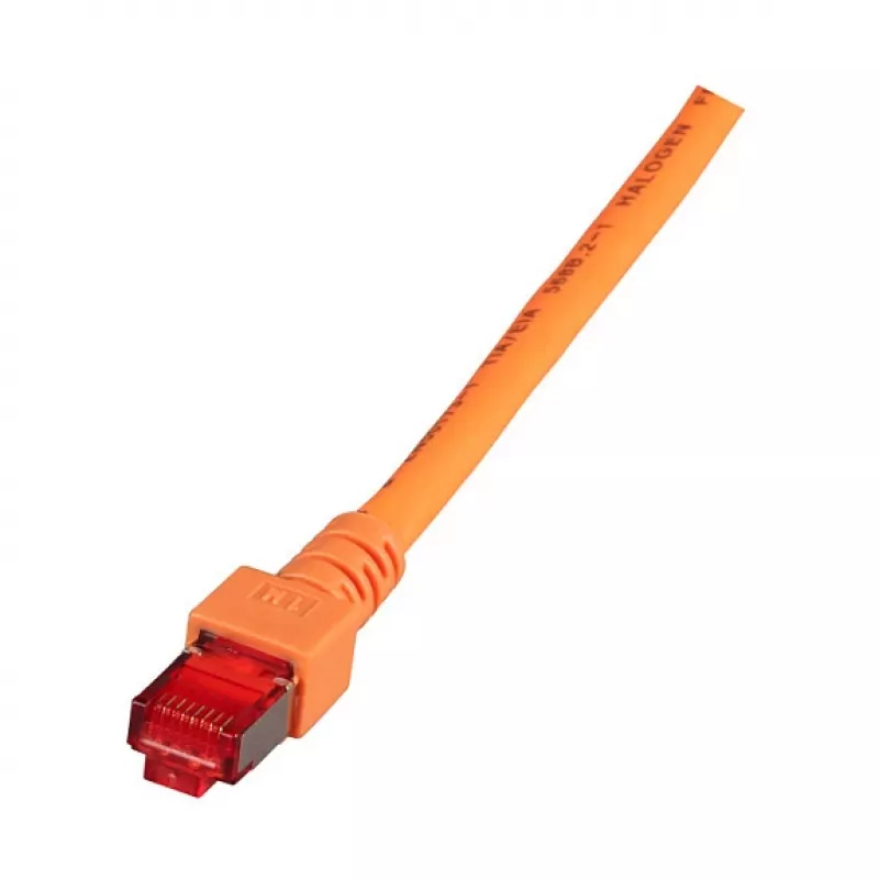 EFB-Elektronik Kabel krosowy RJ45 kat.6 S/FTP LSZH pomarańczowy 0,5 m Producent: EFB Elektronik (K5516.0,5)