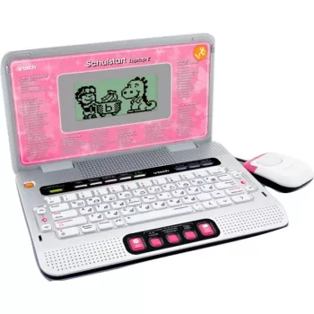 VTech Schulstart Laptop E, 6 lat, Różowy VTech Schulstart Laptop E. Zalecany wiek (min.): 6 lat, Zalecany wiek (maks.): 8 lat, Kolor produktu: Różowy
