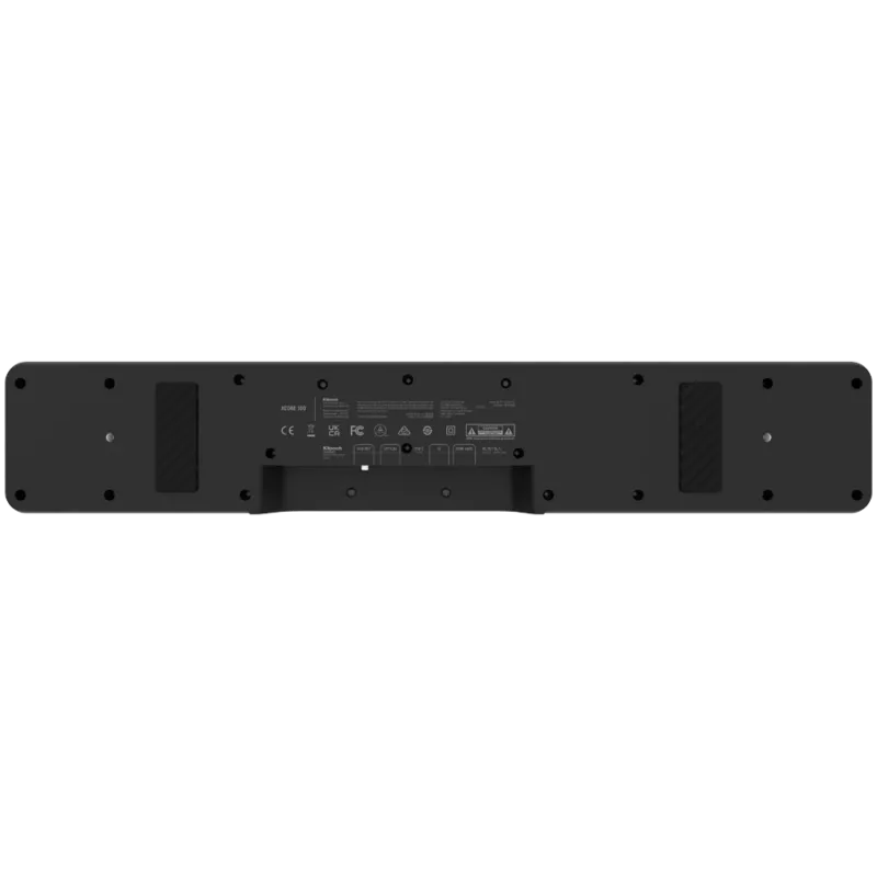 Soundbar KLIPSCH Flexus CORE 100 — 2.1 kanały, 100 W, wbudowany subwoofer, Szary/Orzech