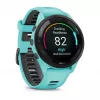 Garmin Forerunner 265 3,3 cm (1,3 cala) AMOLED 46 mm Cyfrowy 416 x 416 pikseli Ekran dotykowy Czarny, Niebieski Wi-Fi GPS (satelitarny)