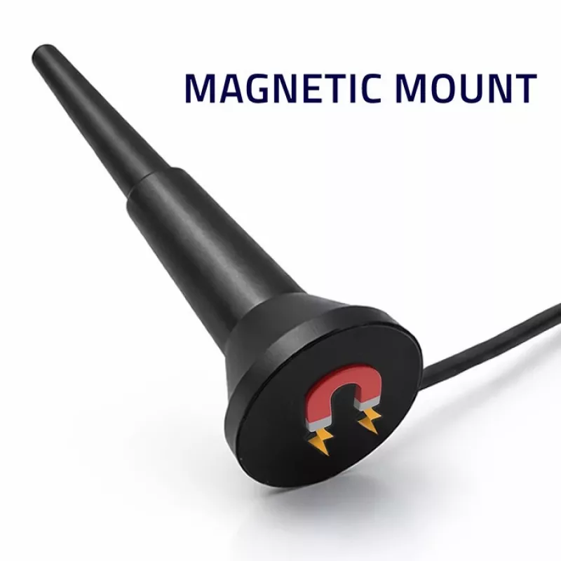 Zewnętrzna antena 4G LTE QOLTEC 5 dBi 600–2700 MHz ze złączem SMA i kablem 3 m