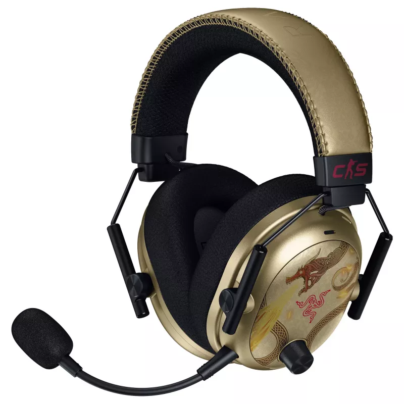 Razer | Słuchawki gamingowe | Blackshark V3 Pro | Bezprzewodowe/Przewodowe | Nauszne | Mikrofon | Redukcja szumów | Edycja Counter-Strike 2