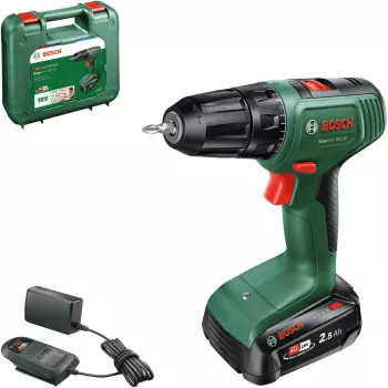 Wiertarko-wkrętarka akumulatorowa Bosch EasyDrill 18V-38 — 18 V, 38 Nm momentu obrotowego, kompaktowa wiertarko-wkrętarka