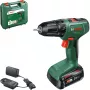 Wiertarko-wkrętarka akumulatorowa Bosch EasyDrill 18V-38 — 18 V, 38 Nm momentu obrotowego, kompaktowa wiertarko-wkrętarka