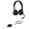 Przewodowy zestaw słuchawkowy konferencyjny Acer GP.HDS11.01N — nauszny, kabel 2 m, 20–20000 Hz, 160 g, czarny