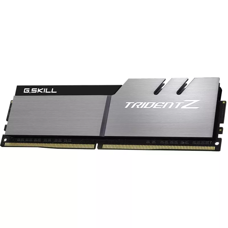 DIMM 32 GB DDR4-3200 (2x 16 GB) Dual-Kit, Arbeitsspeicher silber/schwarz, F4-3200C16D-32GTZSK, Trident Z, INTEL XMP
