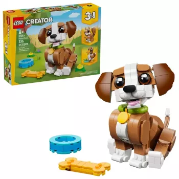 LEGO CREATOR 3 W 1 31382 Słodkie Zwierzątka: Wesoły Szczeniak