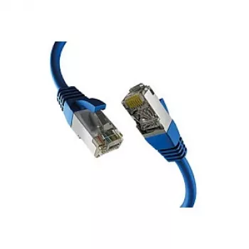 EFB-Elektronik CAT8.1 niebieski 3m kabel krosowy RJ45 S/FTP PIMF LSZH 2000MHZ 40GB kabel sieciowy Producent: EFB Elektronik (EC020200238)