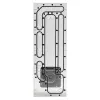 Stealkey Customs SK-Crossflow do Lian Li - O11D XL Evo Distroplate D5/DDC - akryl
