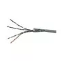 Kabel sieciowy Wentronic Goobay CAT 5e, SF/UTP, szary, 100 m - CU, AWG 24/1 (drut), PVC (15015)