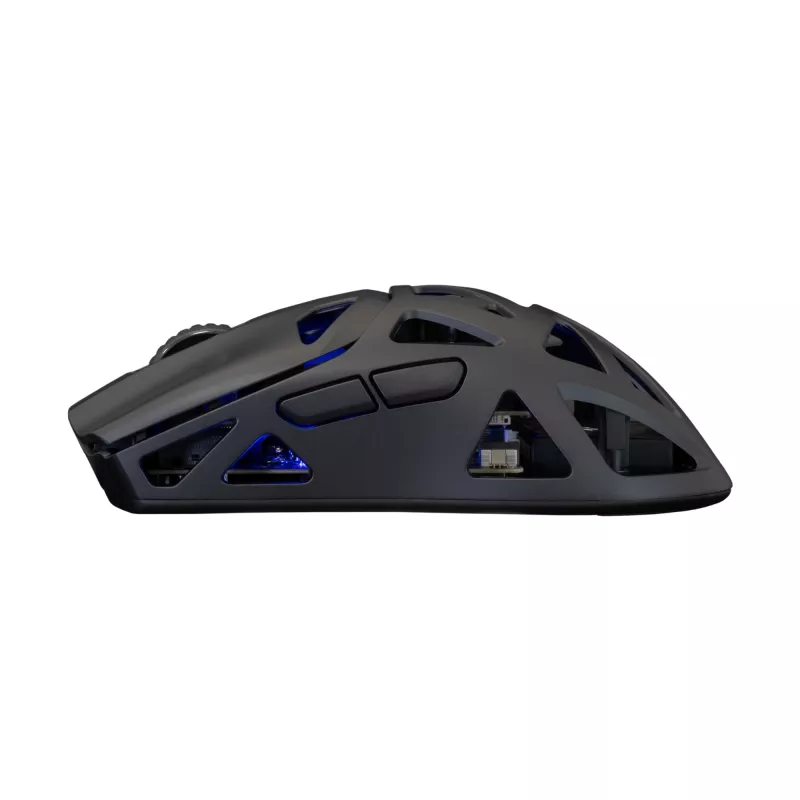 biały Shark WGM-5019 Dagonet Bezprzewodowa 24000 dpi Czarna