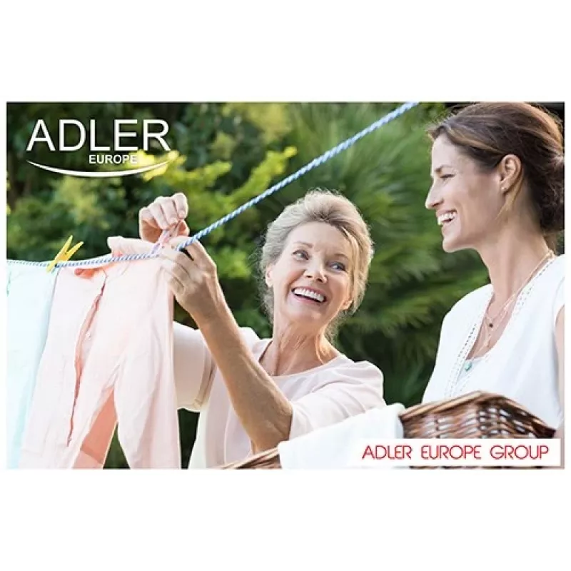 Adler | AD 8051 | Pralka | Klasa efektywności energetycznej | Ładowanie od góry | Pojemność prania 3 kg | Nieokreślona prędkość obrotowa | Głębokość 37 cm | Szerokość 38 cm | Biały/Niebieski