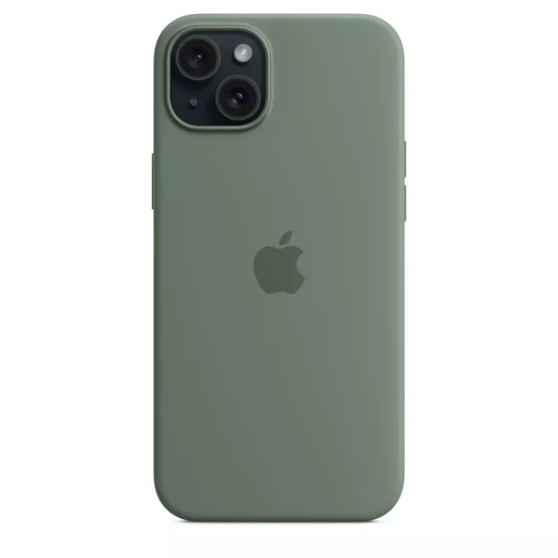 Apple iPhone 15 Plus Silicone Case z MagSafe - Cypress