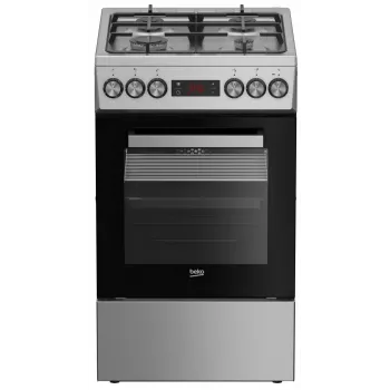 Kuchenka gazowo-elektryczna BEKO FSM52330DX 5 palników 60 cm, Klasa energetyczna A