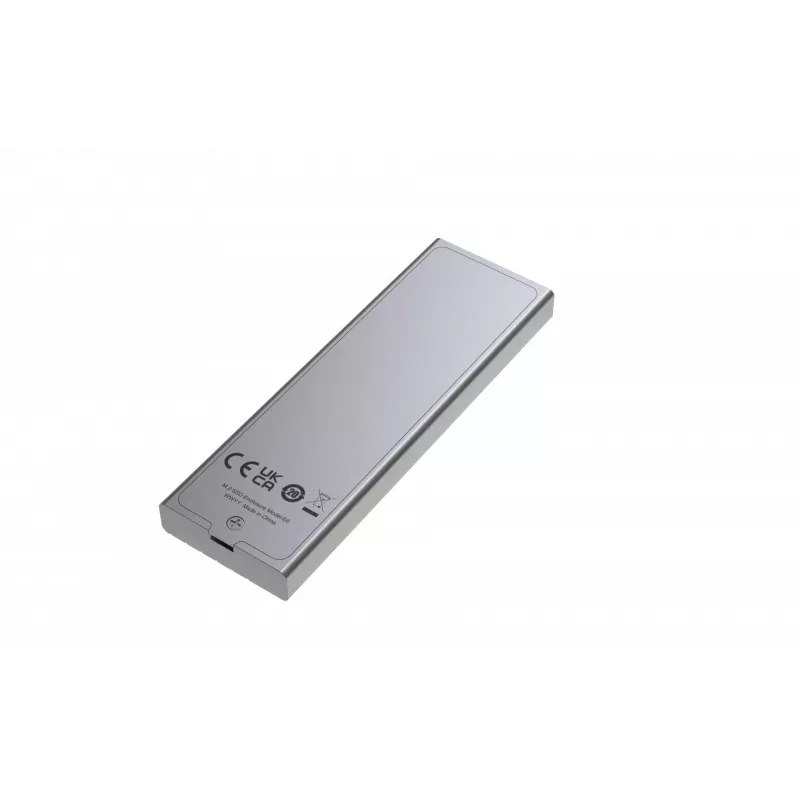 Obudowa SSD Lexar E6 srebrny M.2, PCIe, USB 3.2 Gen 2 (10 Gbit/s), USB‑C, aluminium, pojedynczy M.2 do 4 TB