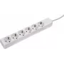 Listwa zasilająca AS Schwabe 11631 Schuko biała, 1 szt., gniazda Schuko
