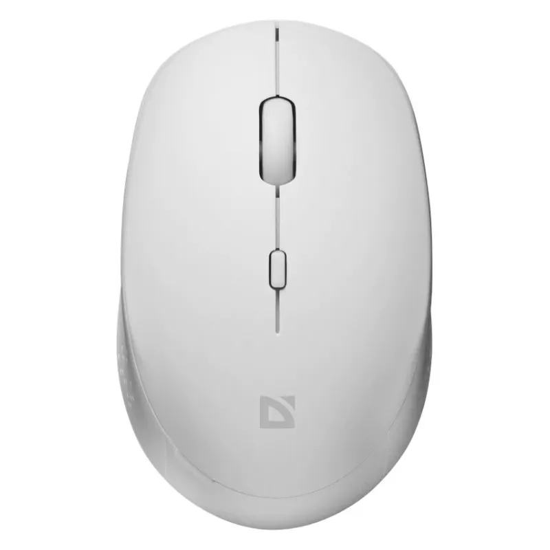Bezprzewodowa mysz cichy klik AURIS MB-027 800/1200/1600 DPI biała
