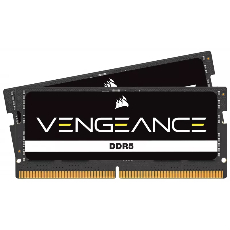 SO-DIMM 64 GB DDR5-5600 (2x 32 GB) Dual-Kit, pamięć czarna, CMSX64GX5M2A5600C48, Vengeance
