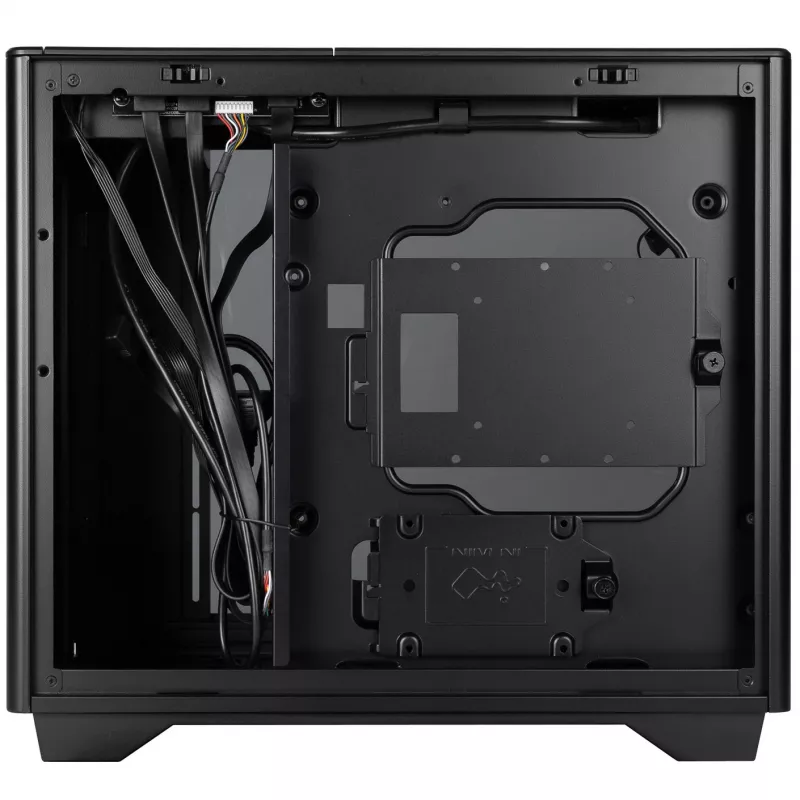 InWin A3 Mini-Tower ze szkłem hartowanym - czarna