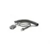 Zebra CBA-RF2-C09ZAR kabel szeregowy Czarny 2.8 m RS232 DB9
