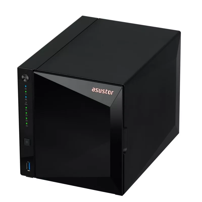 Asustor DRIVESTOR 4 Pro Gen2 AS3304T V2 NAS Realtek RTD1619B 2 GB DDR4 ADM Czarny