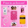 Barbie x Kodak STEP Slim Przenośna Drukarka Zdjęć Kolor ZINK 2x3'' 1ppm, Bluetooth, Różowy