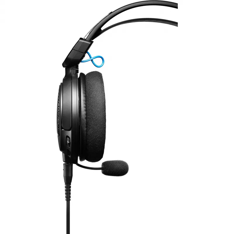 Przewodowy zestaw słuchawkowy Audio-Technica ATH-GDL3 — nauszny, pałąk na głowę, 10–35000 Hz, 220 g, czarny