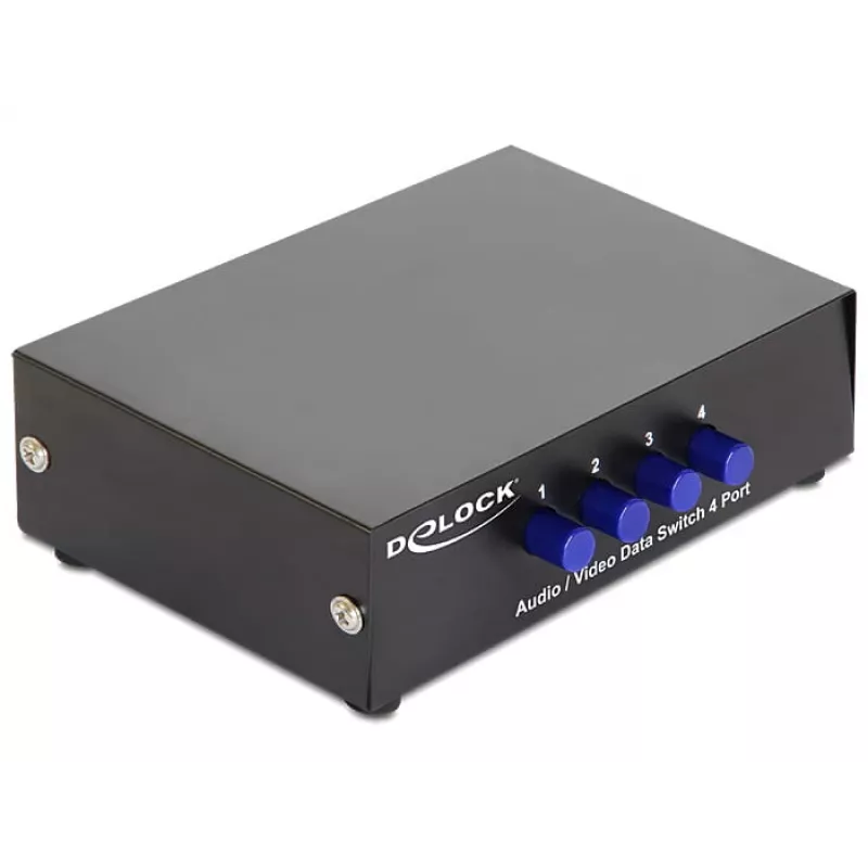 Przełącznik RCA DeLOCK 87637 przewodowy
