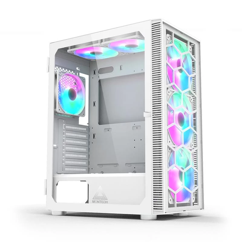 PC Case Montech X3 GLASS Midi Tower biała