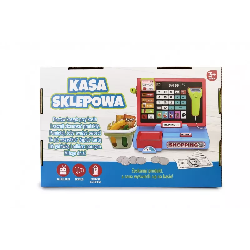 Kasa fiskalna ze skanerem i wagą