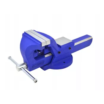 Imadło warsztatowe AWTools 1003456, stałe imadło przemysłowe, 6 cali (150 mm) szerokość szczęk
