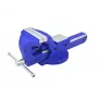 Imadło warsztatowe AWTools 1003456, stałe imadło przemysłowe, 6 cali (150 mm) szerokość szczęk