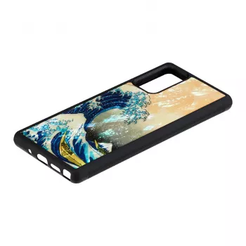 Etui ochronne do telefonu iKins dla Samsung Galaxy Note 20 z motywem Wielkiej Fali