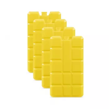 Kompres chłodzący Xavax 00181564 4 szt. żółty prostokątny HDPE