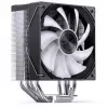 Chłodzenie procesora Jonsbo CA40 Czarny ARGB, wentylator PWM 120 mm, 225W TDP, czarny