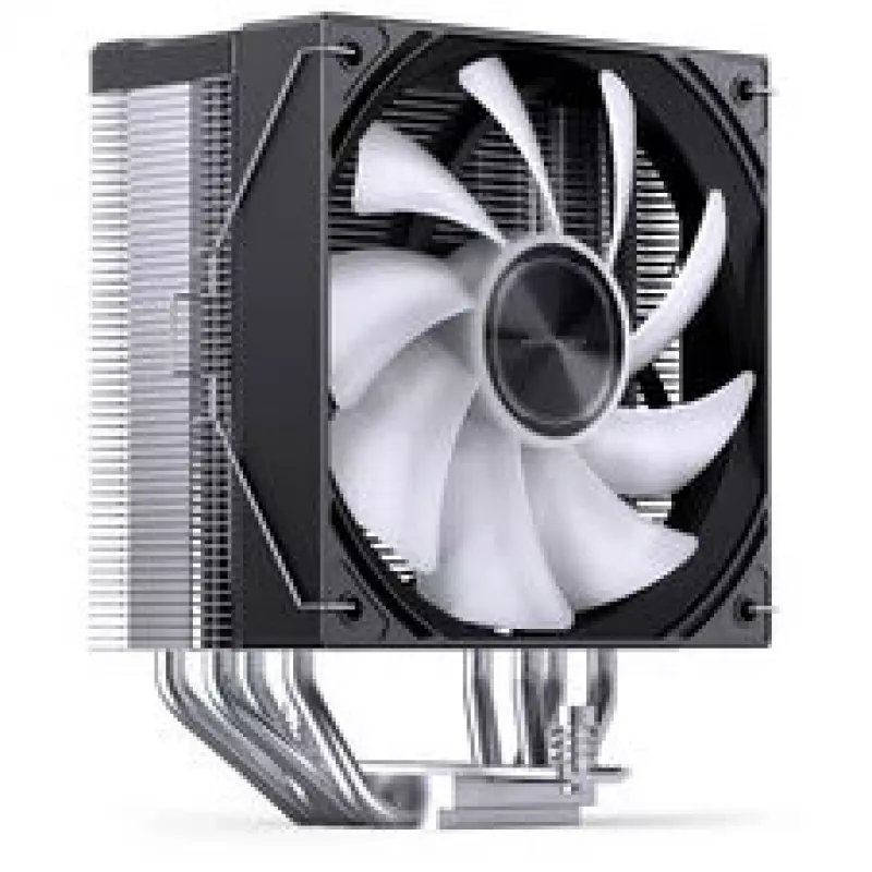 Chłodzenie procesora Jonsbo CA40 Czarny ARGB, wentylator PWM 120 mm, 225W TDP, czarny