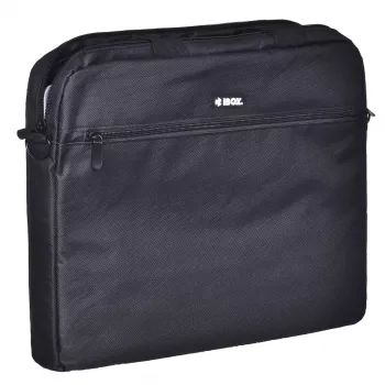 Aktówka IBOX TN6020 do laptopów 39,6 cm (15,6 cali) — nylon, czarna, pasek na ramię