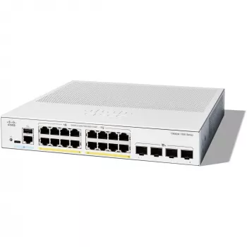 Przełącznik zarządzalny Cisco Catalyst 1300-16P-4X 16 portów GE PoE 4x10GE SFP+