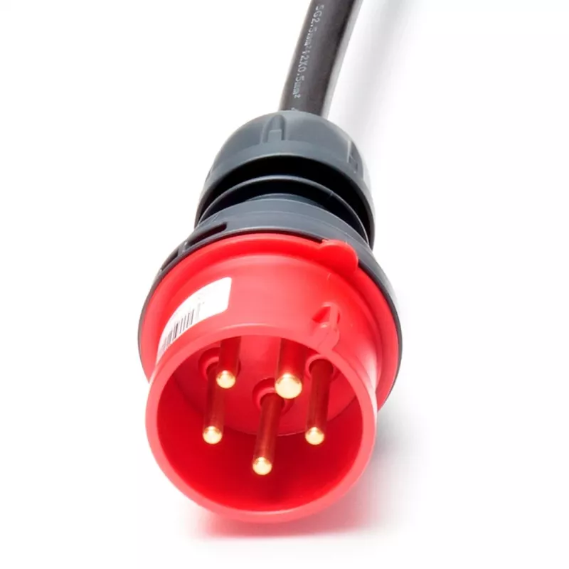 Juice Technology adapter bezpieczeństwa JUICE CONNECTOR, CEE16 / 400V, 3-fazowy (czerwony, do JUICE BOOSTER 2)