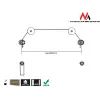 Maclean Mc-557 - Vesa Ultraslim Uchwyt do Monitora/TV, 32-55 cali, 50 kg