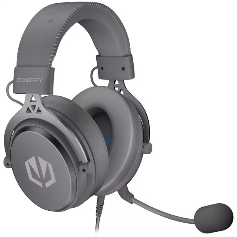 VIRO Plus USB Alt Gray, słuchawki gamingowe Dark Grey, USB-A, 3.5 mm jack, 7.1-USB-Soundkarte