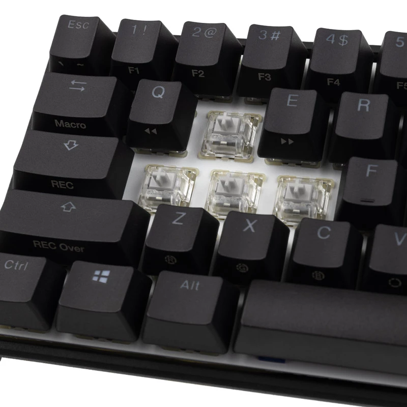 Klawiatura Ducky Mecha Pro SF do gier, USB, angielski (USA), czarna
