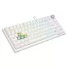 Klawiatura gamingowa Savio ASTRAL WHITE JADE USB QWERTY US International
