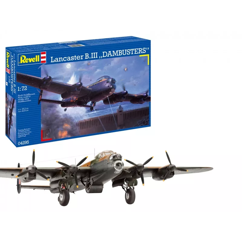 Revell Lancaster B. III Dambusters (04295) 1:72 Skala Samolot Model Plastikowy