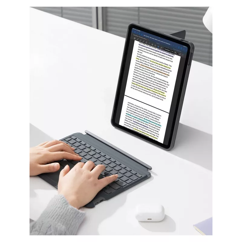 inateck Klawiatura iPad 11 iPad 10. Gen. Com. QWERTZ szary