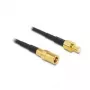 Kabel koncentryczny DeLOCK 88732 0,5 m SMB czarny