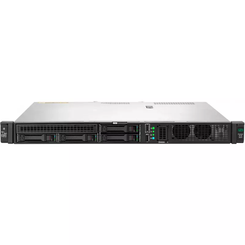 Serwer HPE ProLiant DL20 Gen11 E-2434 3,4 GHz 4 rdzenie 1 procesor 32 GB 4SFF 2x480 GB SATA SSD 800 W PS EU