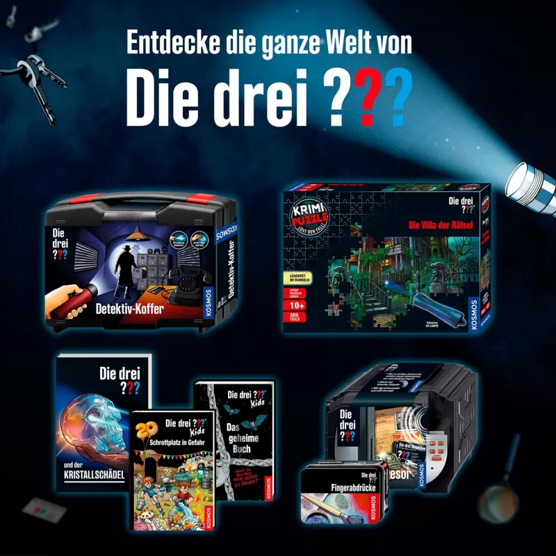 Die drei Agentenbrille, Detektiv-Sets